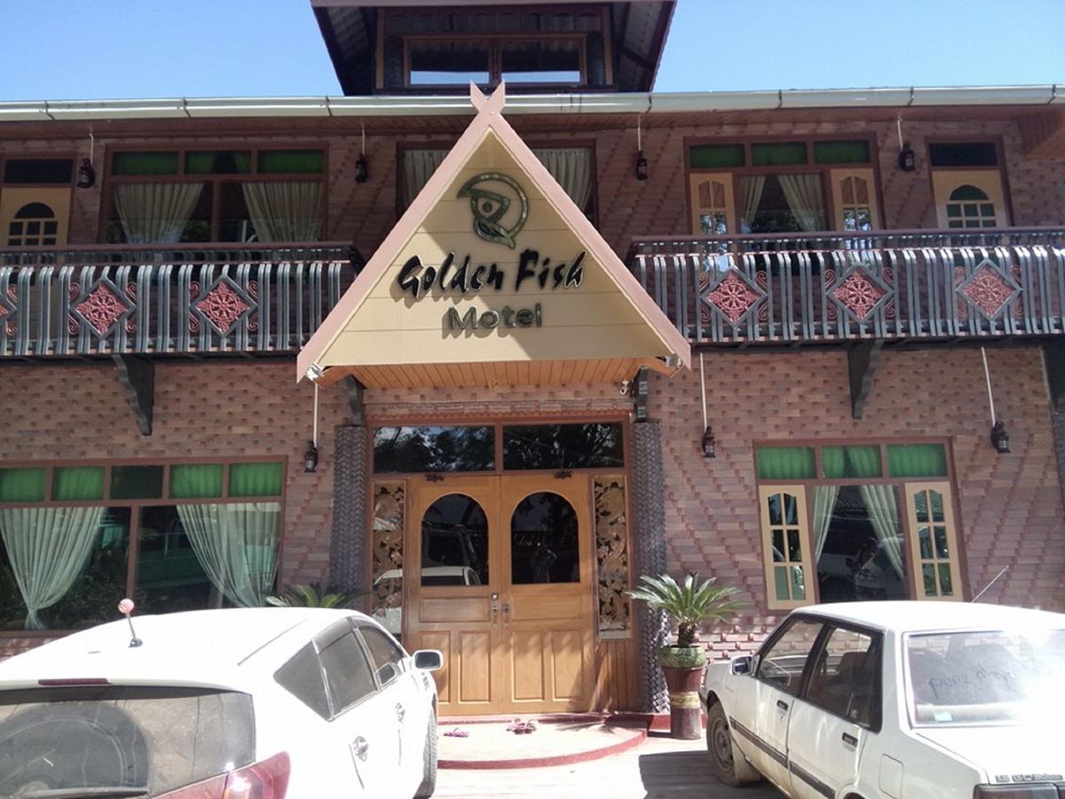Golden Fish Motel Nyaung Shwe Bagian luar foto